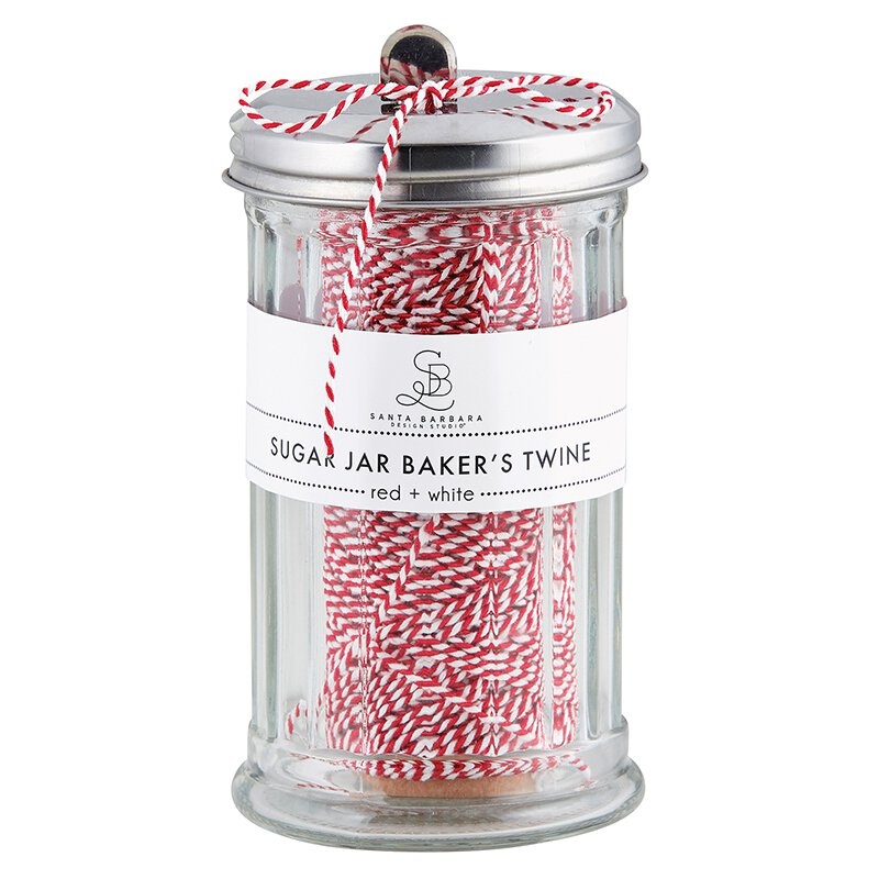 Sugar Jar Bakers Twine - Red + White