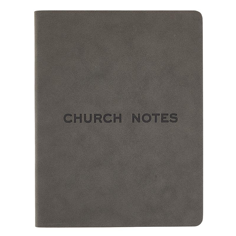 Face To Face Suede Journal - Church Notes
