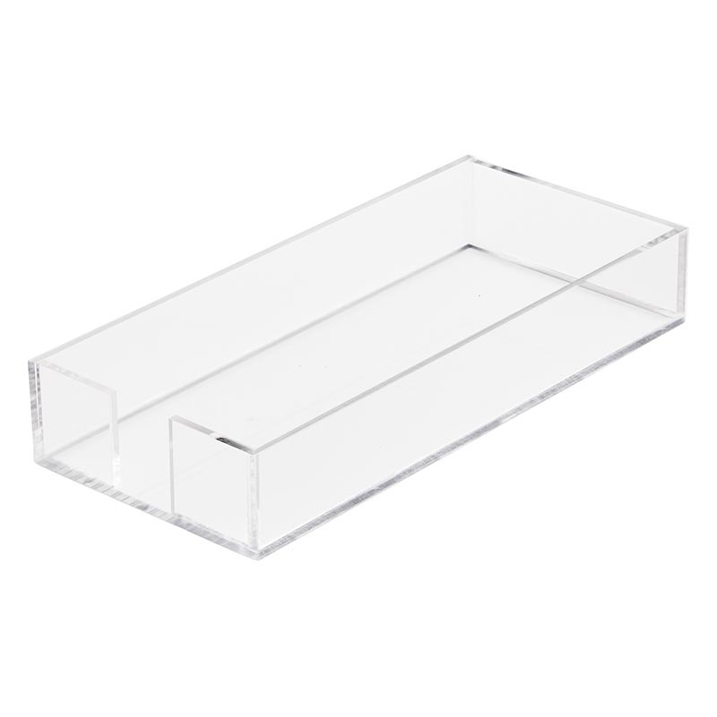 Notepaper In Acrylic Tray - Leave A Message