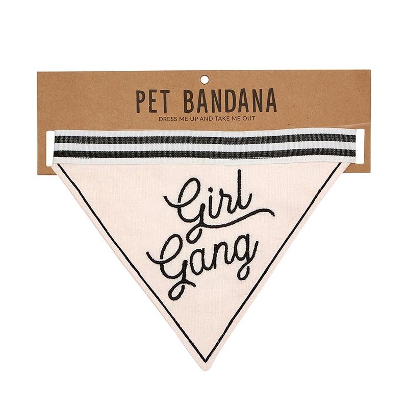 Pet Bandana - Girl Gang