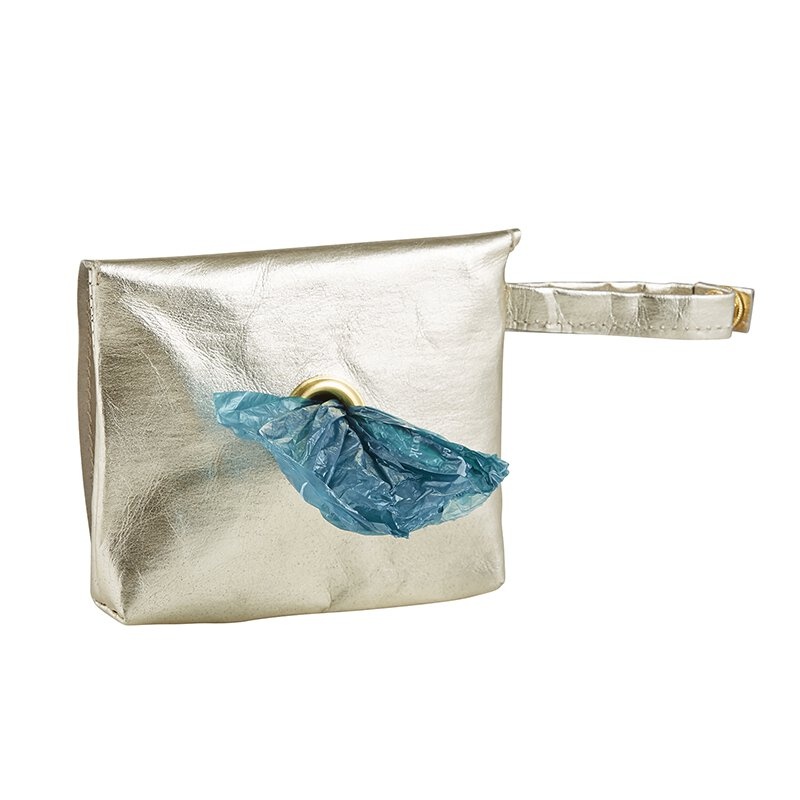 Washable Paper Waste Pouch - Champagne
