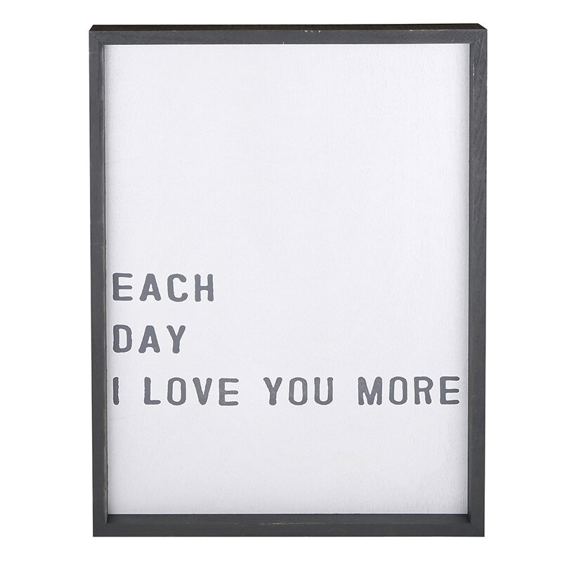 Face To Face Cadet Word Board - Each Day I Love You More
