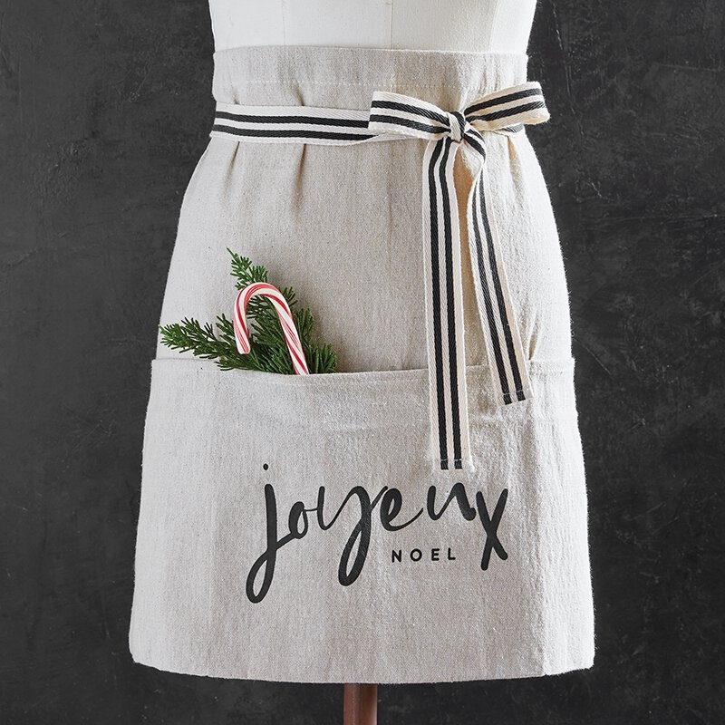 Waist Apron - Joyeux Noel