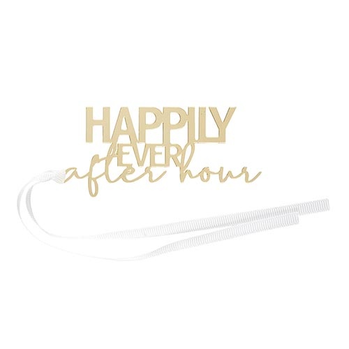 Acrylic Bottle Tag - Happily Ever After Hour