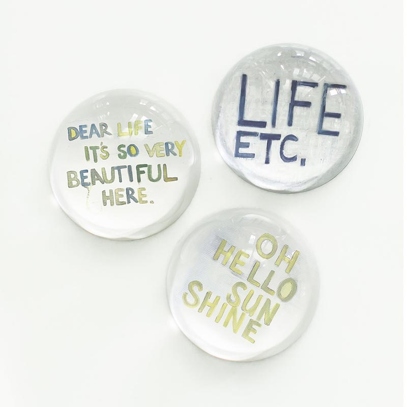Pack Smart - Pieces Of Me Paperweight Collection - 6Pcs