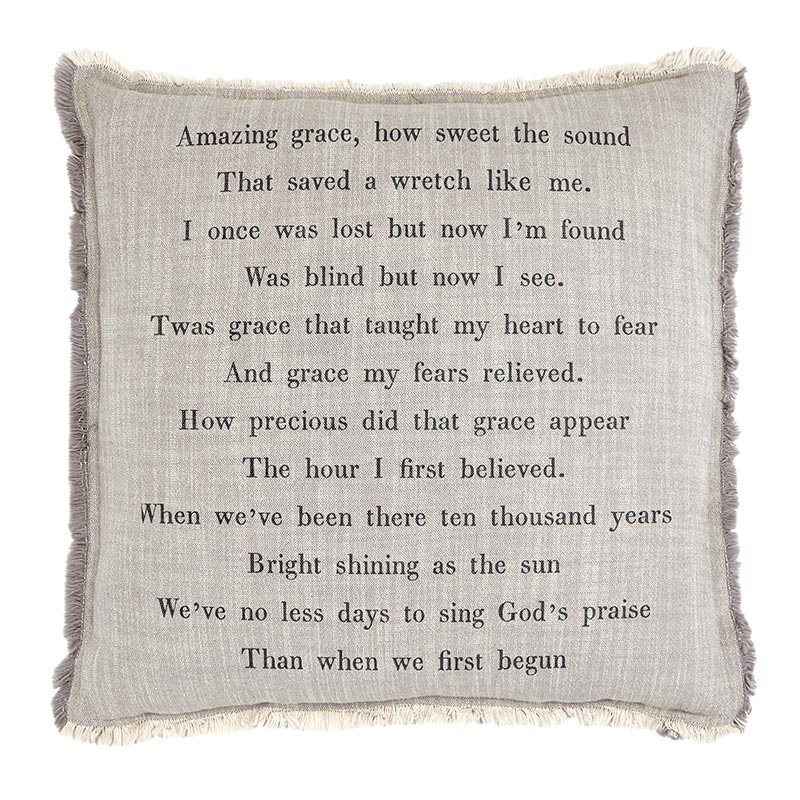Face To Face Euro Pillow - Amazing Grace
