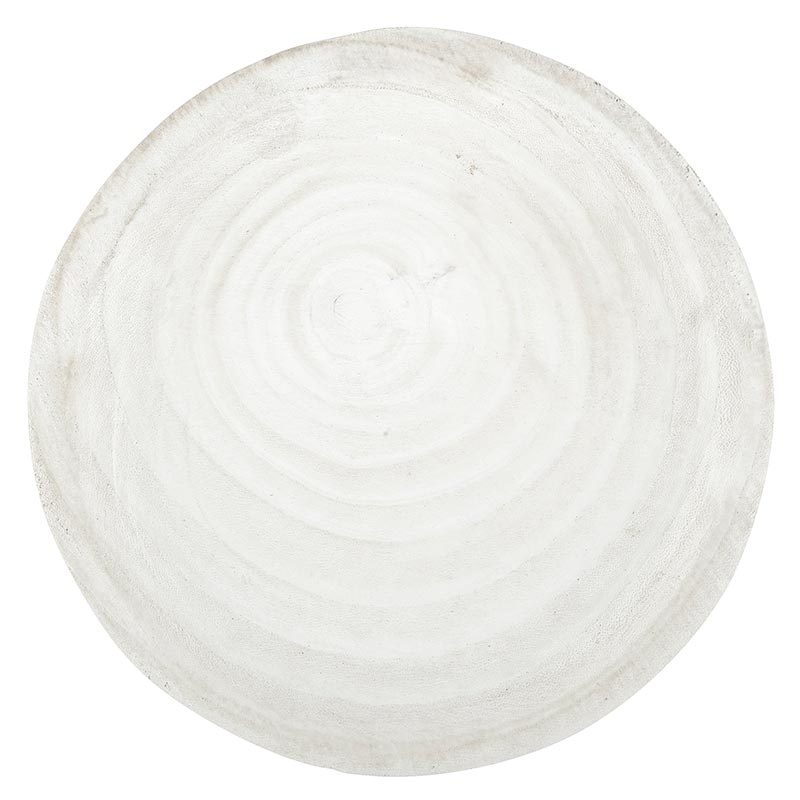 Md Paulownia Wood Bowl - White