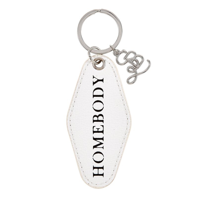 Face To Face Leather Motel Key Tag - Home Body