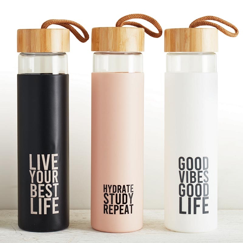 Glass Bottle - Good Vibes Good Life