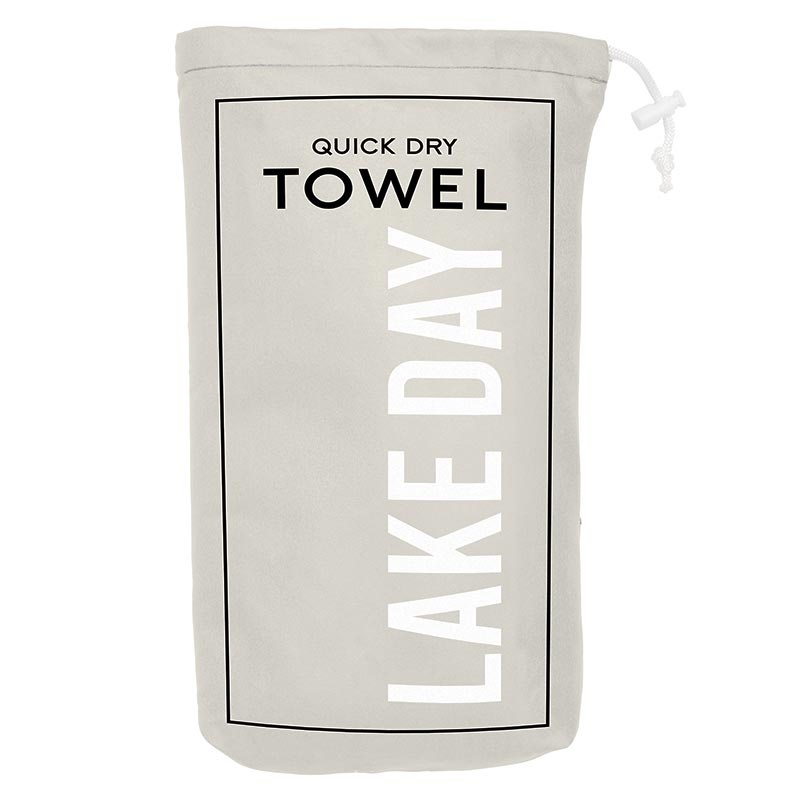 Quick Dry Oversized Beach Towel - Lake Day