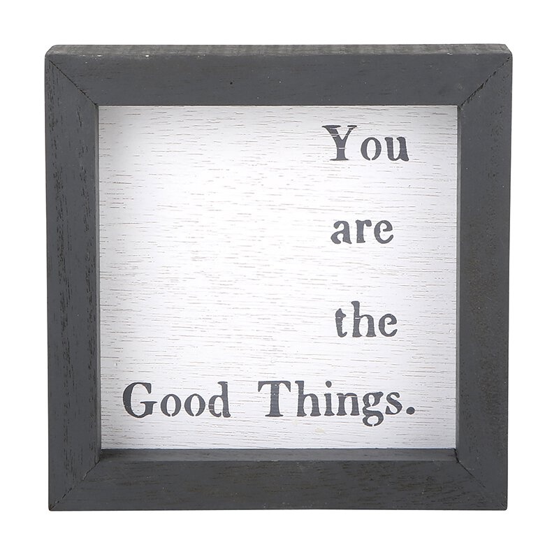 Face To Face Petite Word Board - You Are The Good Things
