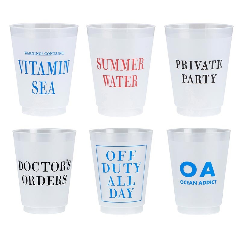 Pack Smart - Face To Face Ocean Frost Cup Collection