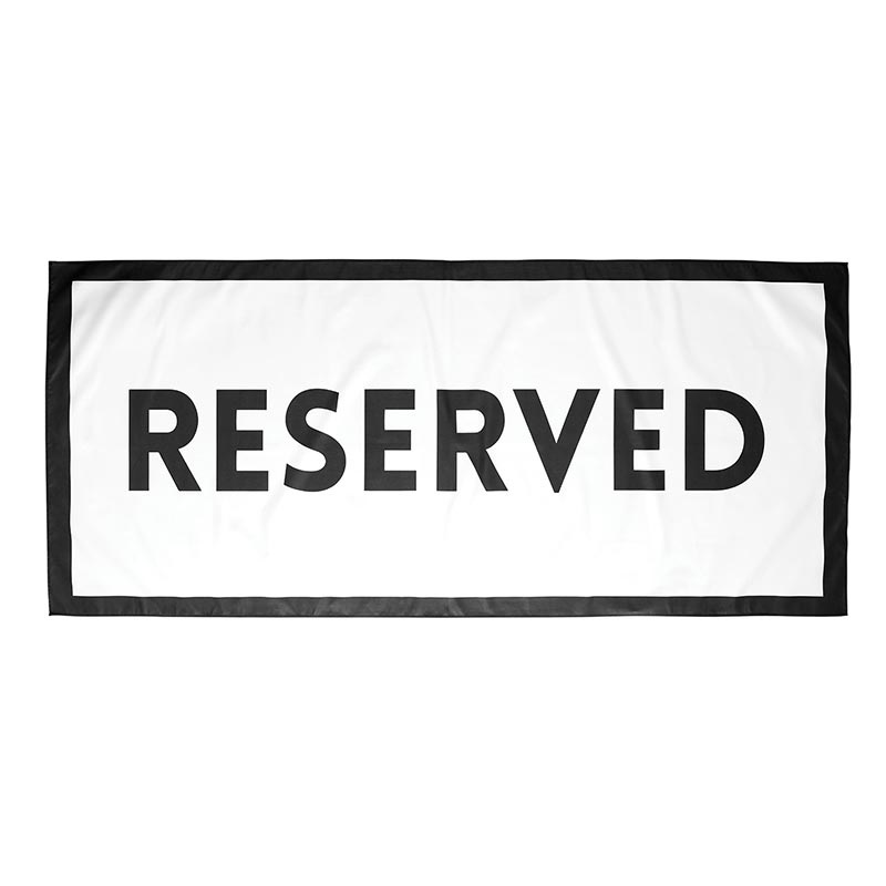 Quick Dry Oversized Beach Towel - Reserved