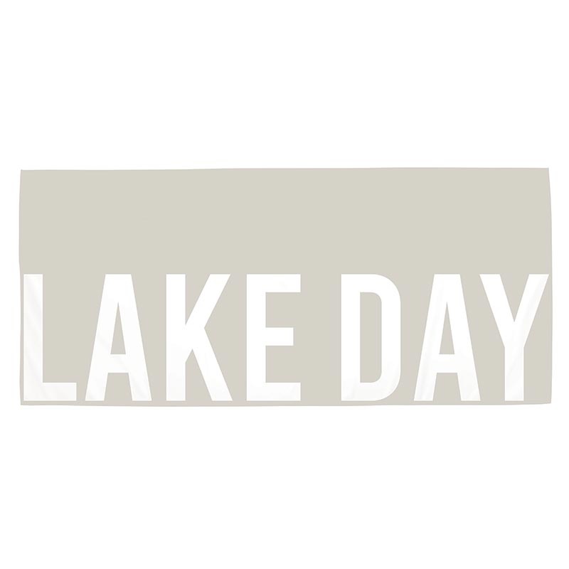 Quick Dry Oversized Beach Towel - Lake Day