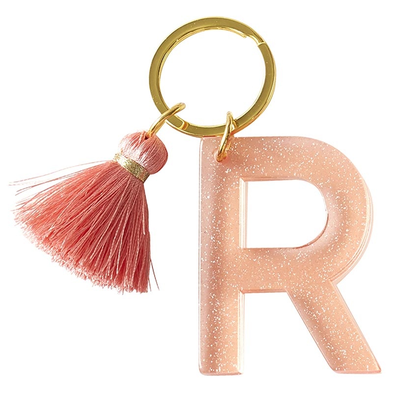 Acrylic Letter Keychain - r
