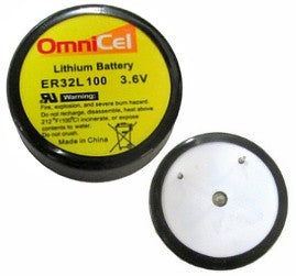 Omnicel 3.6 Volt 1.7Ah "1/6D" Lithium Battery
