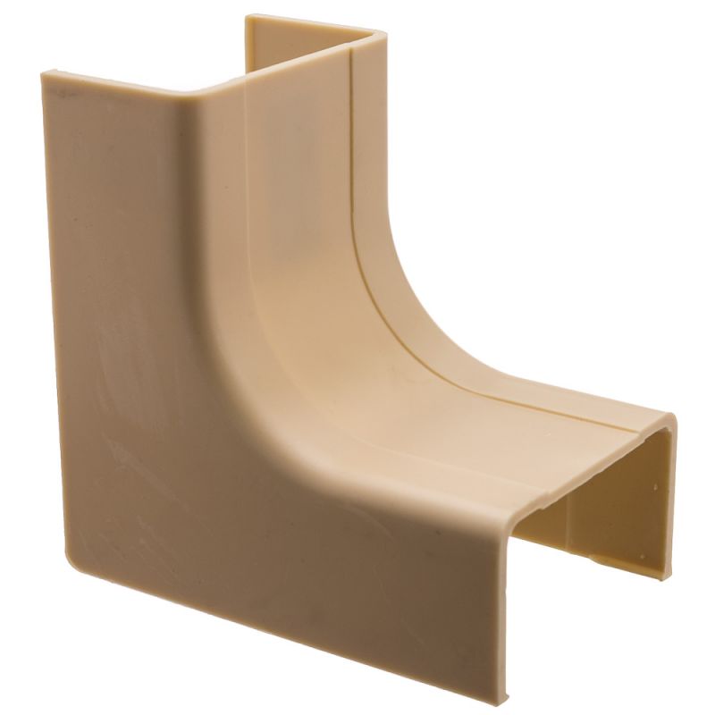 1.75 In Surface Mount Cable Raceway, Inside Corner, Ivory
