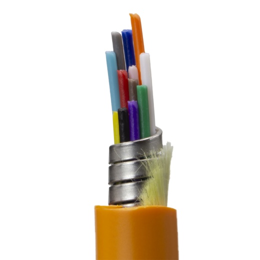 Armored OM1 Corning Optical Fiber Cable