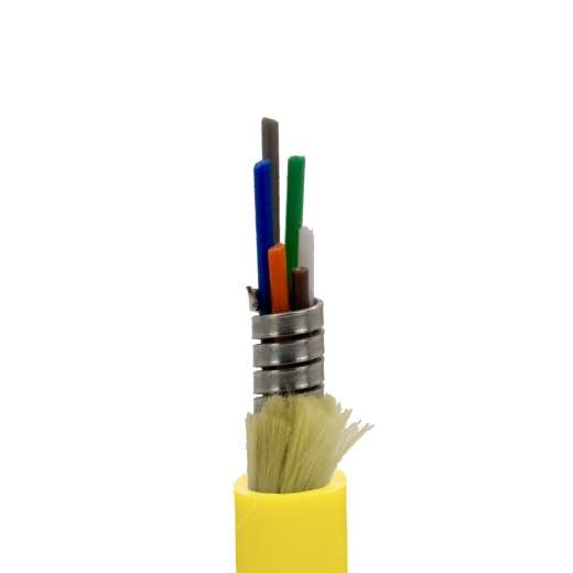 Armored OS2 Corning Optical Fiber