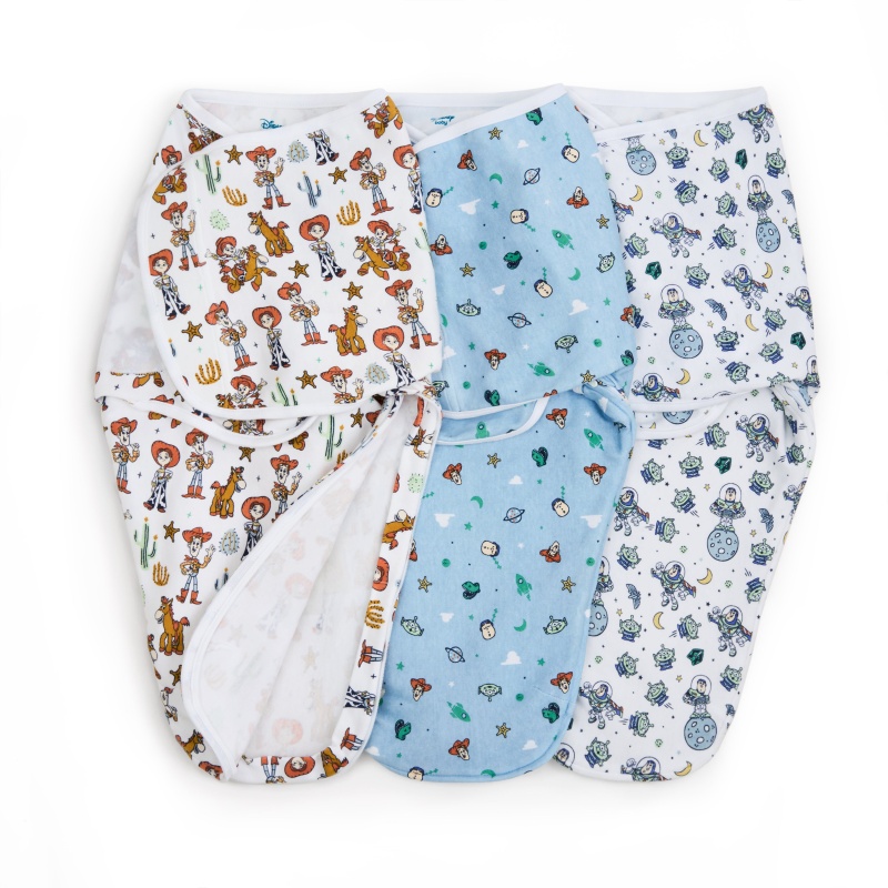 Disney™ Toy Story Essentials Easy Swaddle Wrap Quick Change 3 Pack Tog 1.0 - 0-3 Months
