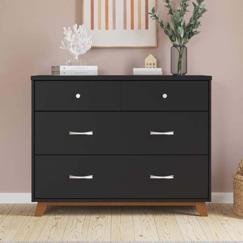 Soho 3-Drawer Dresser, Ebony
