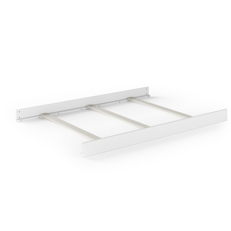 F06454 - Full-Size Bed Rails, Matte White