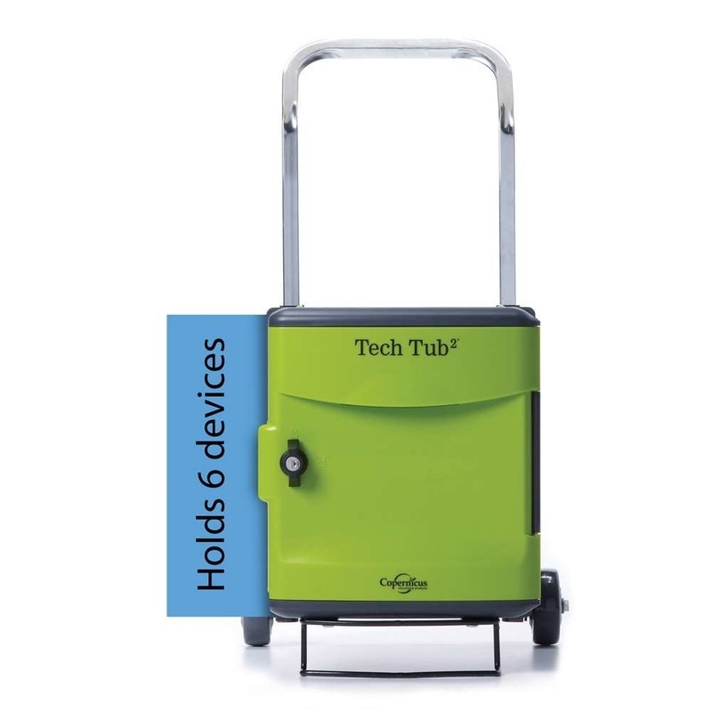 Tech Tub2® Trolley- Holds 6 Devices