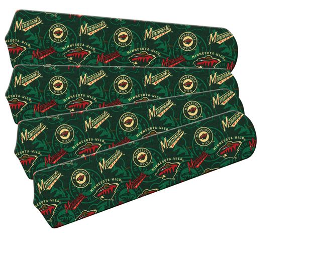 New Nhl Minnesota Wild Hockey Ceiling Fan 42"