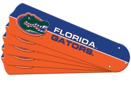 New Ncaa Florida Gators 52" Ceiling Fan Blade Set