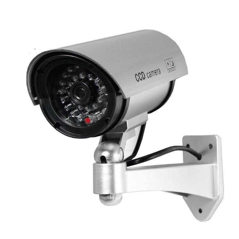 Streetwise Security 5 Inch IR Dummy Camera – Silver