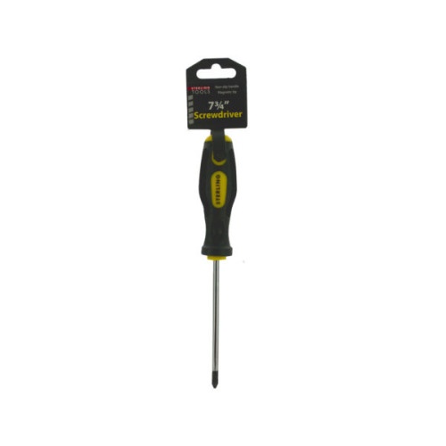Magnetic Tip Screwdriver With Non-Slip Handle