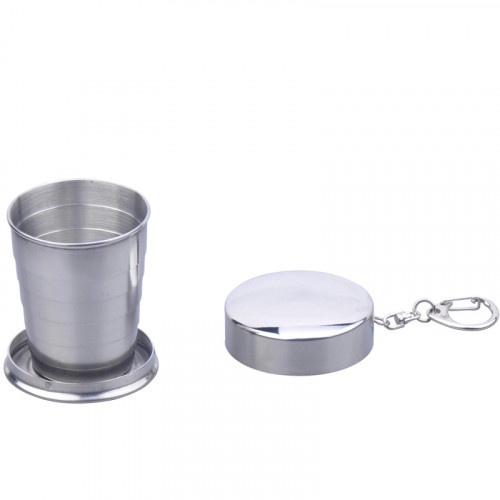 Personalized Stainless Steel Collapsible Metal Cup