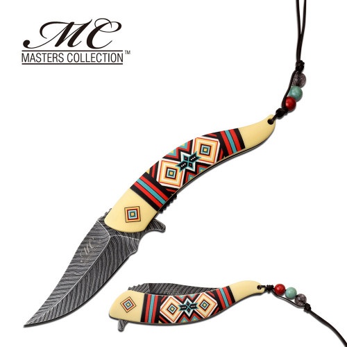 Mc Masters Collection - Colorful Tribal Knife