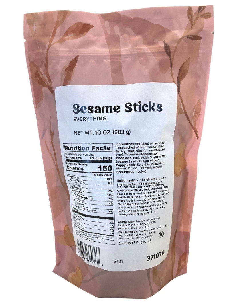 Sesame Sticks, Everything