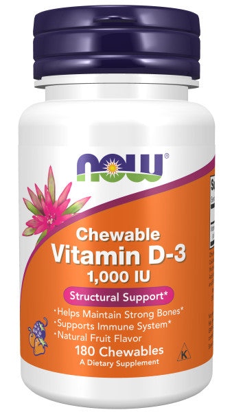 Vitamin D-3 1,000 Iu, Chewable - 180 Chewables