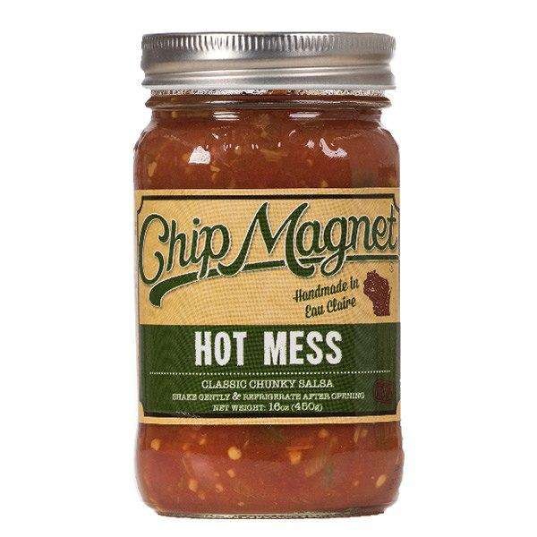 Salsa, Hot, Hot Mess, Vinegar Free, Chip Magnet - 16 Oz