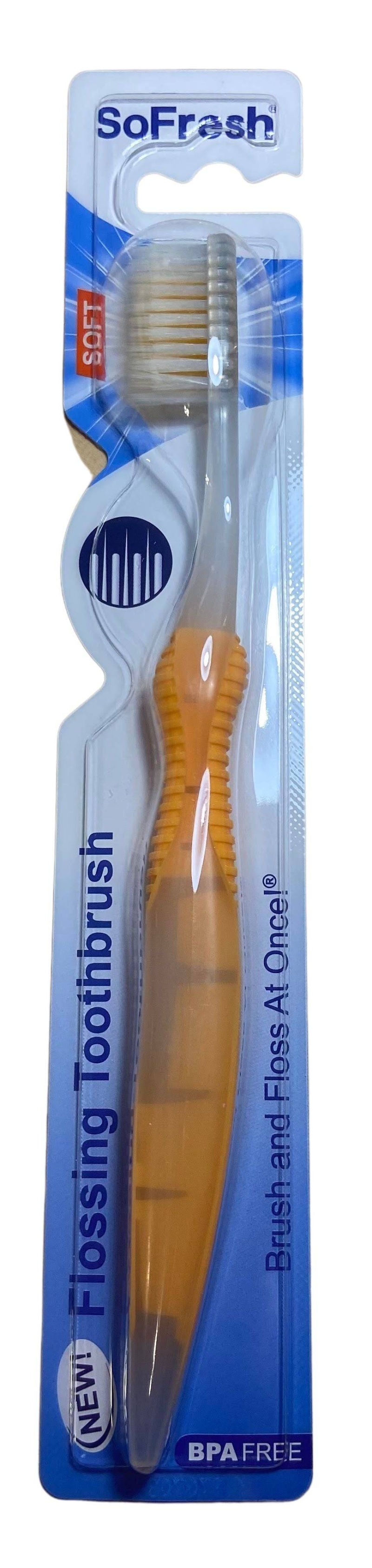 Flossing Toothbrush