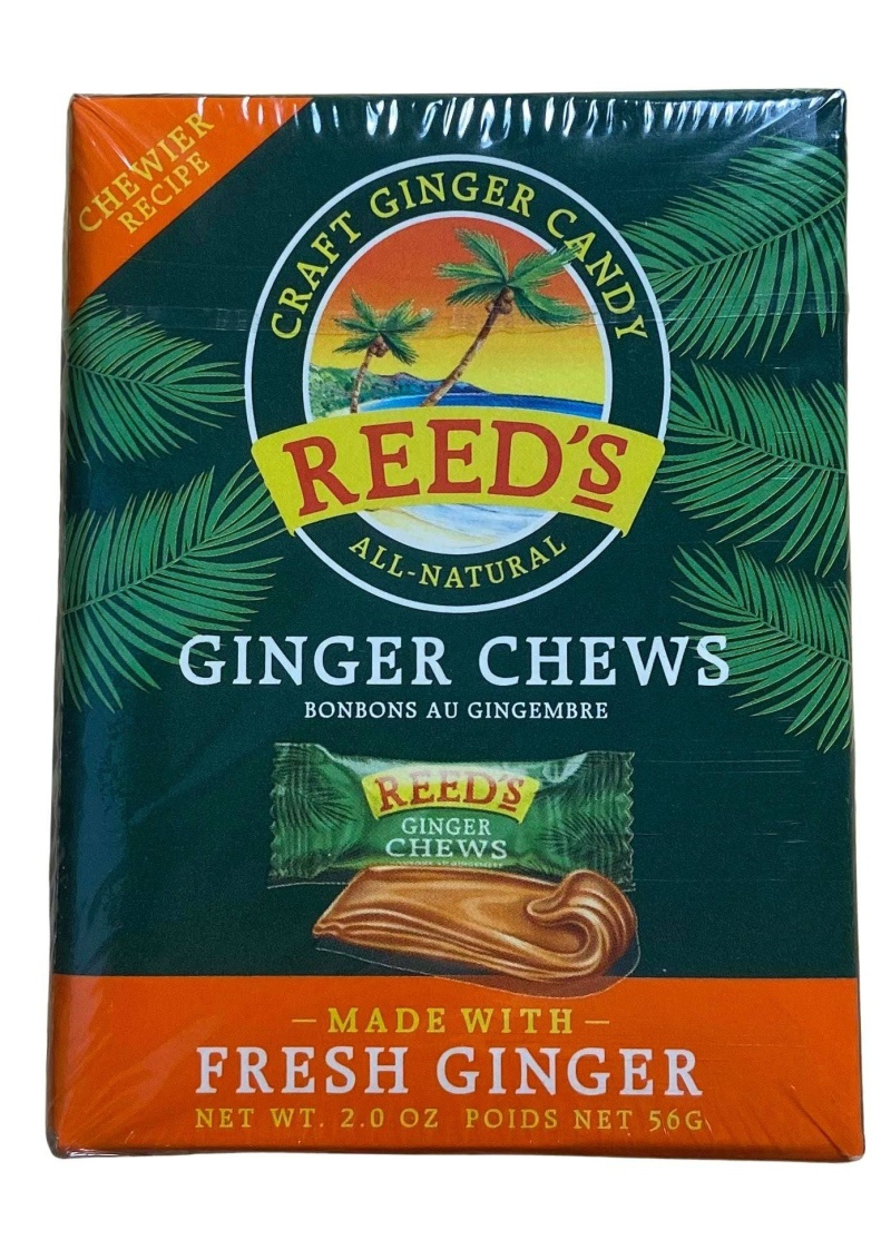 Reeds Ginger Chews 2Oz