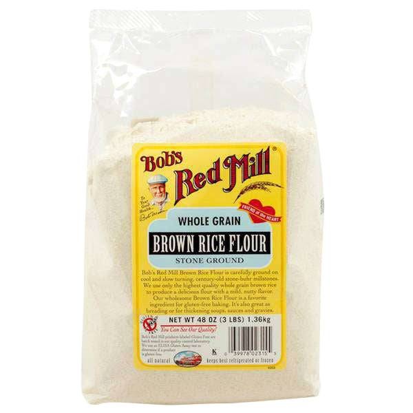 Organic Rice Flour, Brown, Gluten Free - 25 Lb