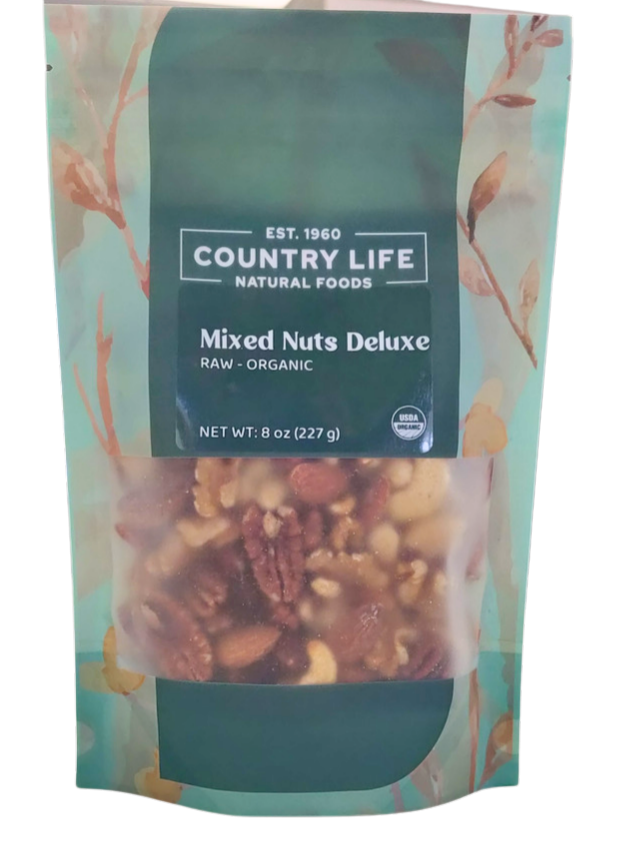 Organic Mixed Nuts Deluxe, Raw