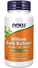 Willow Bark Extract 400Mg-15% Salicin 100 Count