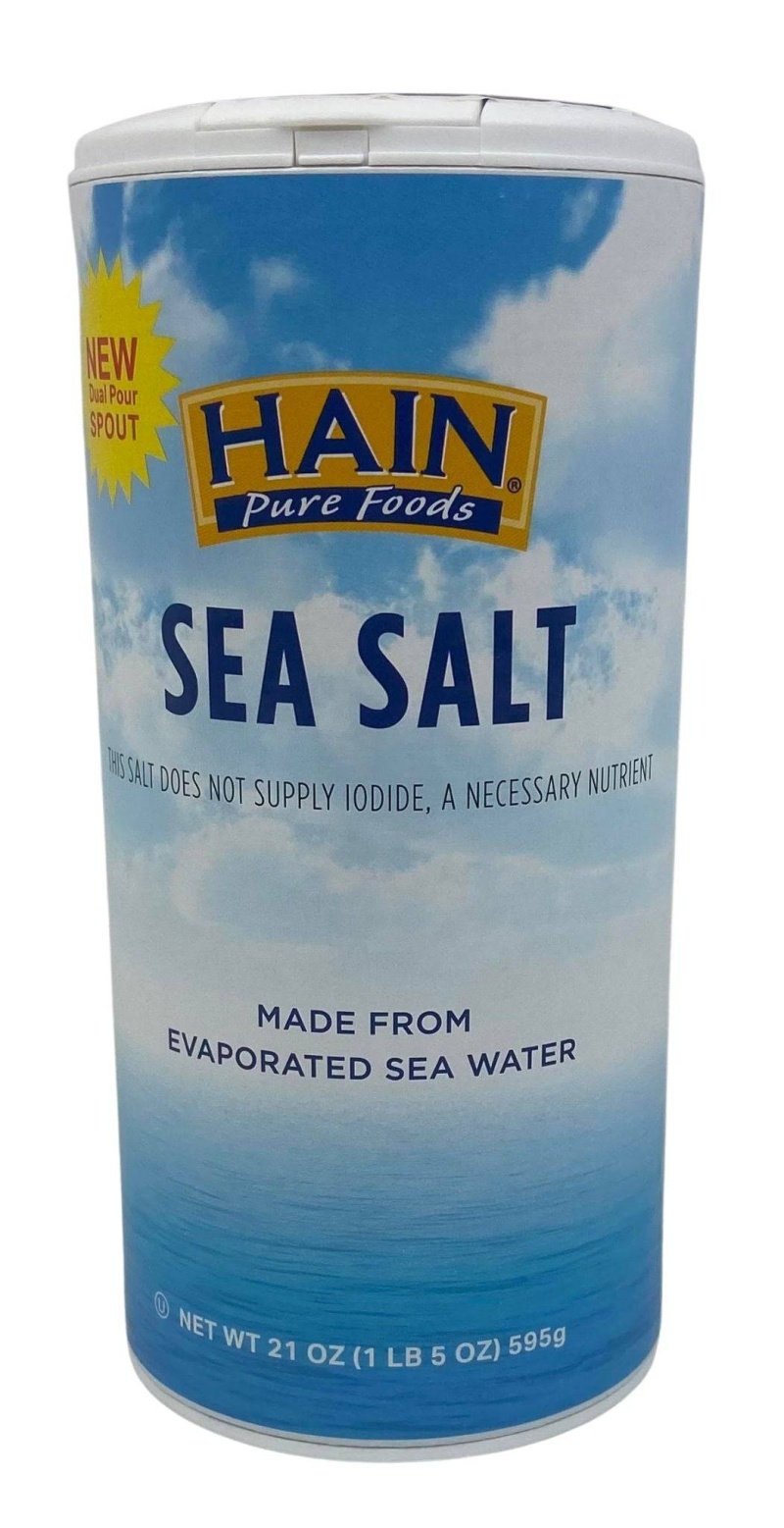 Sea Salt, Non-Iodized - 21 Oz