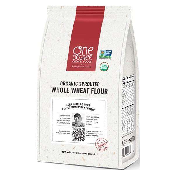 Organic Sprouted Whole Wheat Flour - 5 Lb