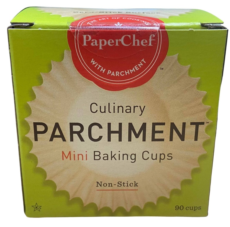Parchment Paper Mini Baking Cups 90 Count