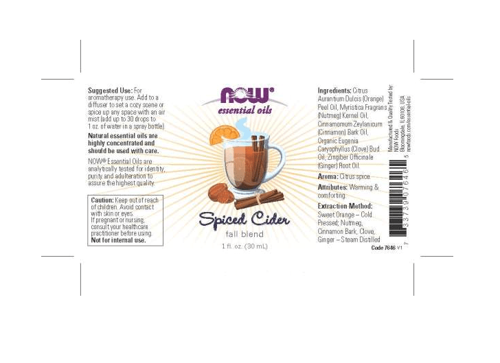 Spiced Cider Essential Oil Blend - 1 Fl Oz