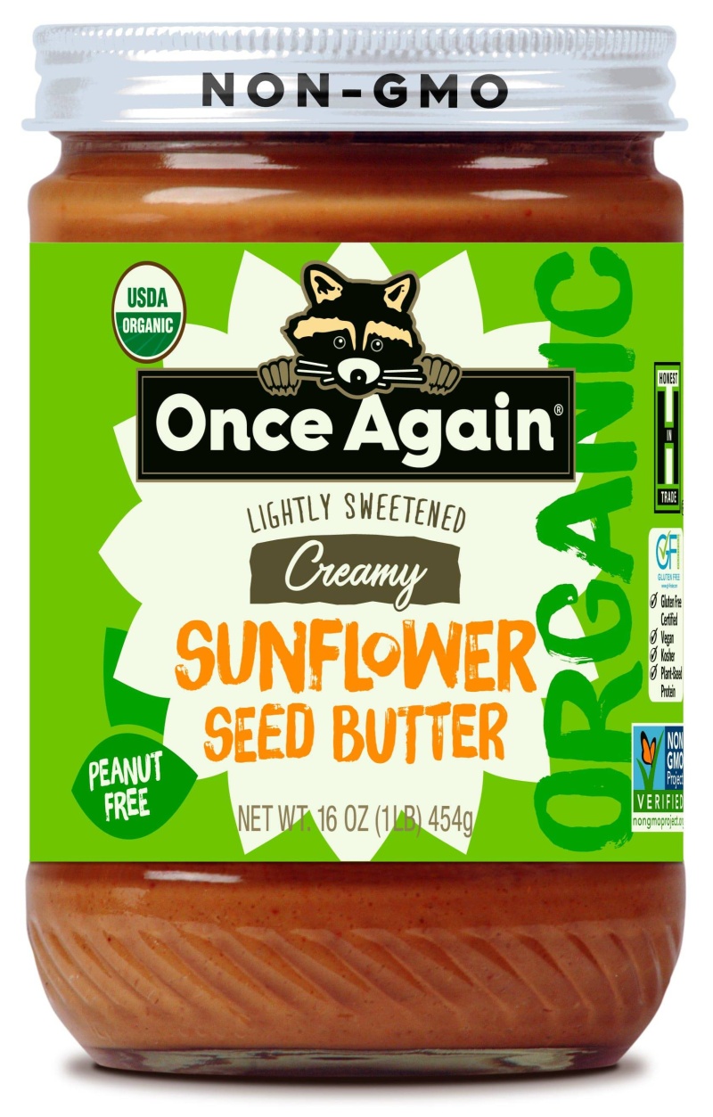Organic Sunflower Butter, With Salt - 16 Oz