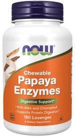 Chewable Papaya Enzymes - 180 Lozenges