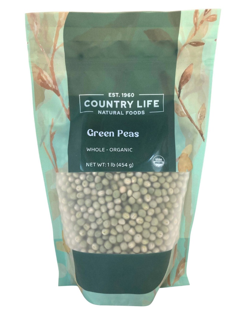 Organic Peas, Green Whole