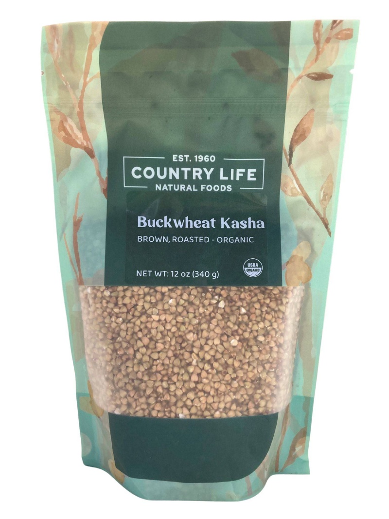Organic Buckwheat, Brown Roasted (Kasha)