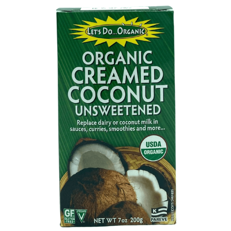 Creamed Coconut Unsweetened Organic